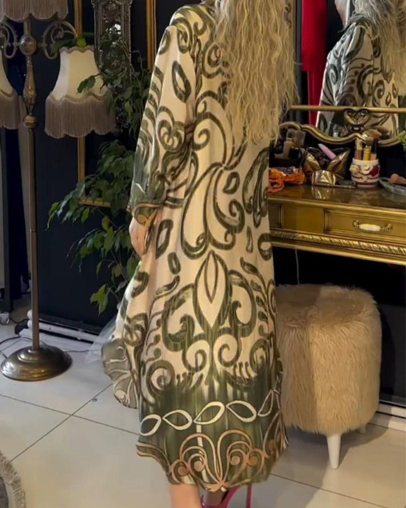 Eliane | Elegant Printed Dress