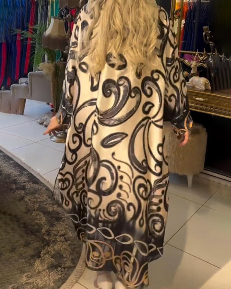 Eliane | Elegant Printed Dress