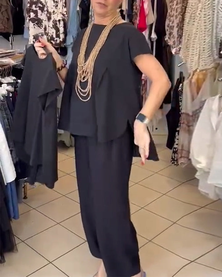 Eileen | Casual Solid Colour Street-Style Blouse